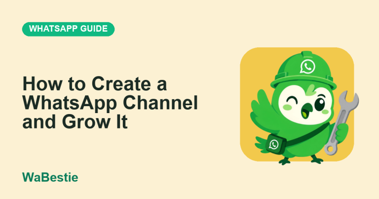 How to Create a WhatsApp Channel and Grow It cover