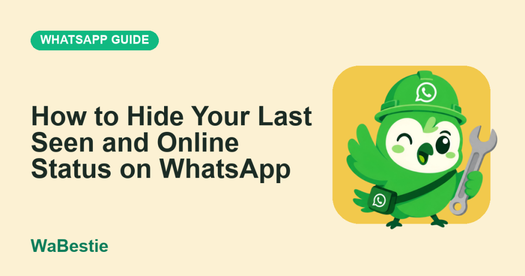 How to Hide Your Last Seen and Online Status on WhatsApp cover