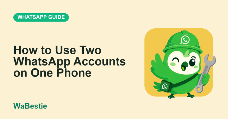 How to Use Two WhatsApp Accounts on One Phone cover